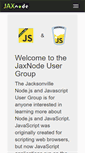 Mobile Screenshot of jaxnode.com